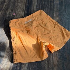 Alphalete Orange Athletic Shorts